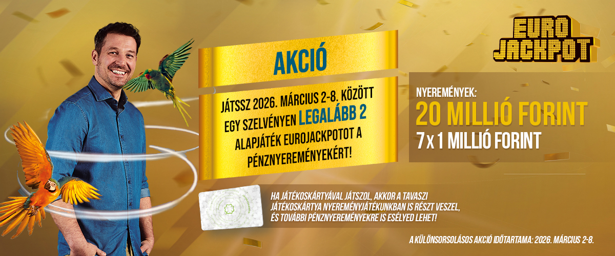 Eurojackpot akció